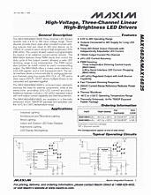 DataSheet MAX16825 pdf